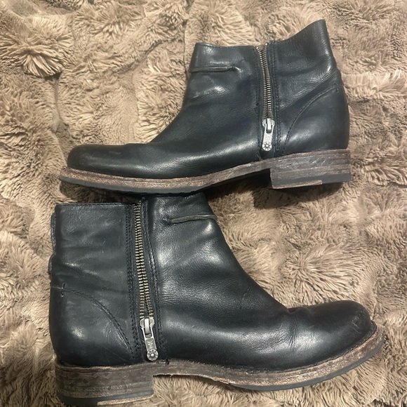 Frye-Black Leather Boots - Picture 8 of 9
